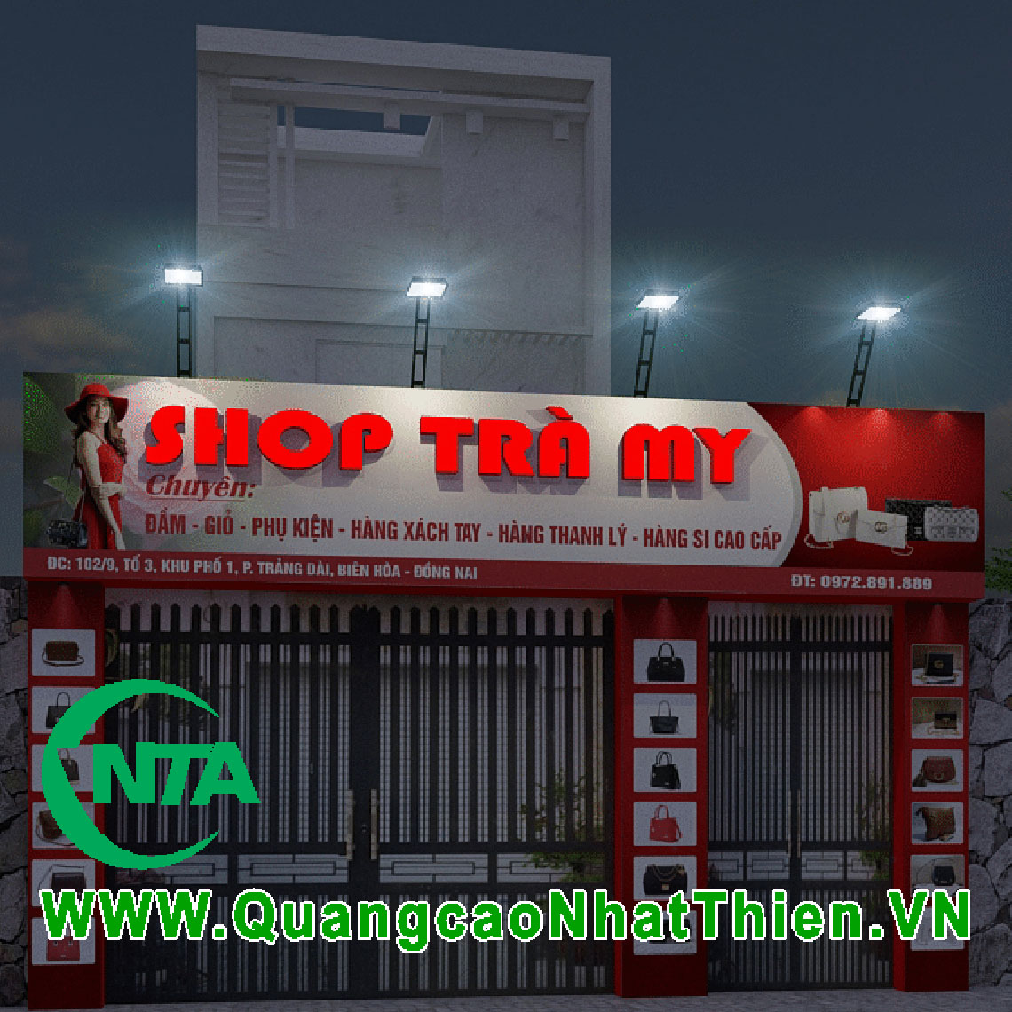 Thiết kế shop 013 Thiết kế shop 013